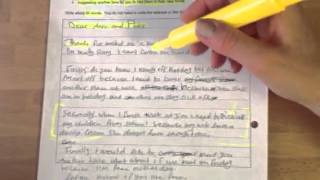 Entry 3 Esol writing exam task assessed