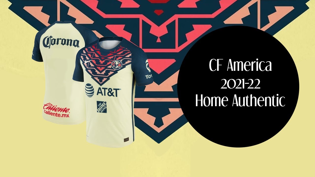 Nike Club America Home Authentic Match Player Jersey 22/23 w/ LIGA