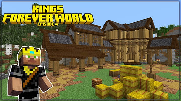 I Built a Stable In My Minecraft Forever World | Episode 4