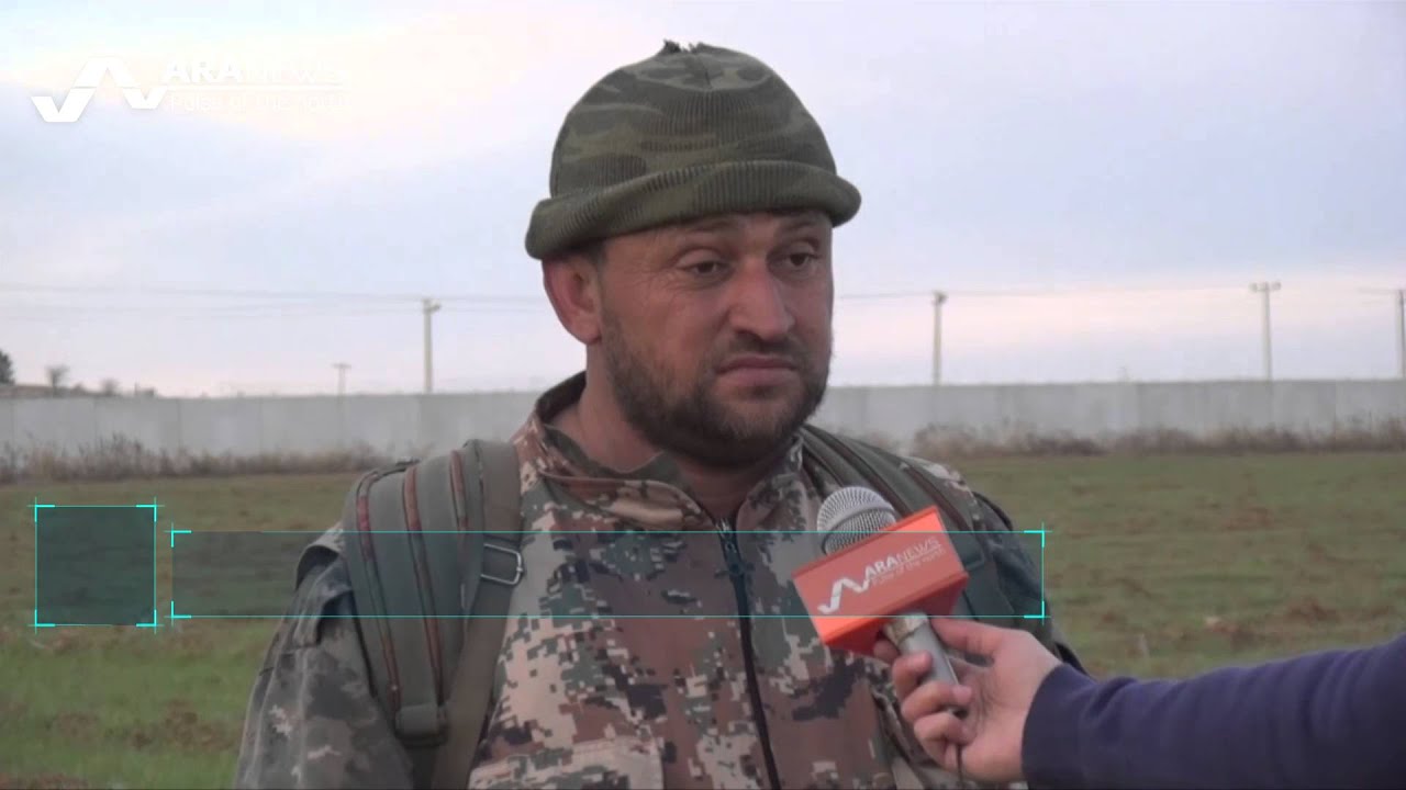 Turkey erects wall on border with Rojava تركيا تقيم جدار عازل على حدود ...