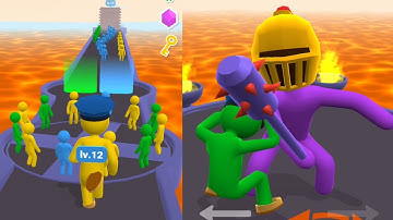 Giant Rush levels (155-159) Android iOS Gameplay Walkthrough