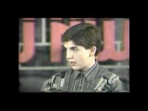 Brandon Carmody First TV Interview (1992)