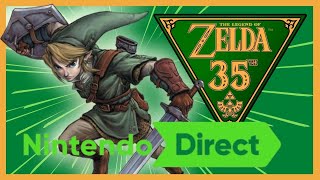 Zelda 35th Anniversary Direct Is Happening! Windwaker And Twilight Princess HD Coming To Switch 2021