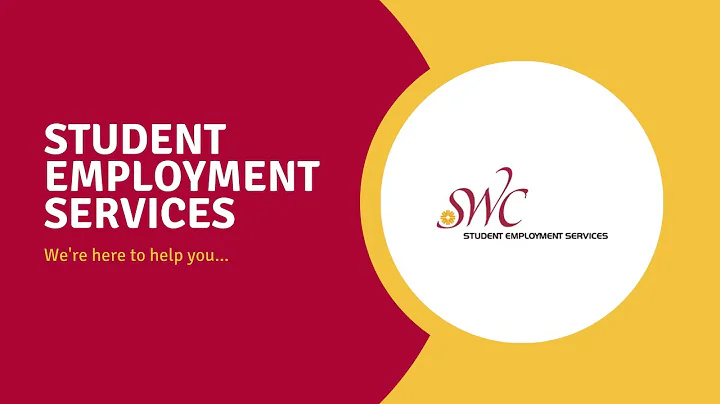 Student Employment Services (Overview) - Here's How We Can Help You!