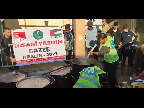 Gazze Yemek Dağıtım