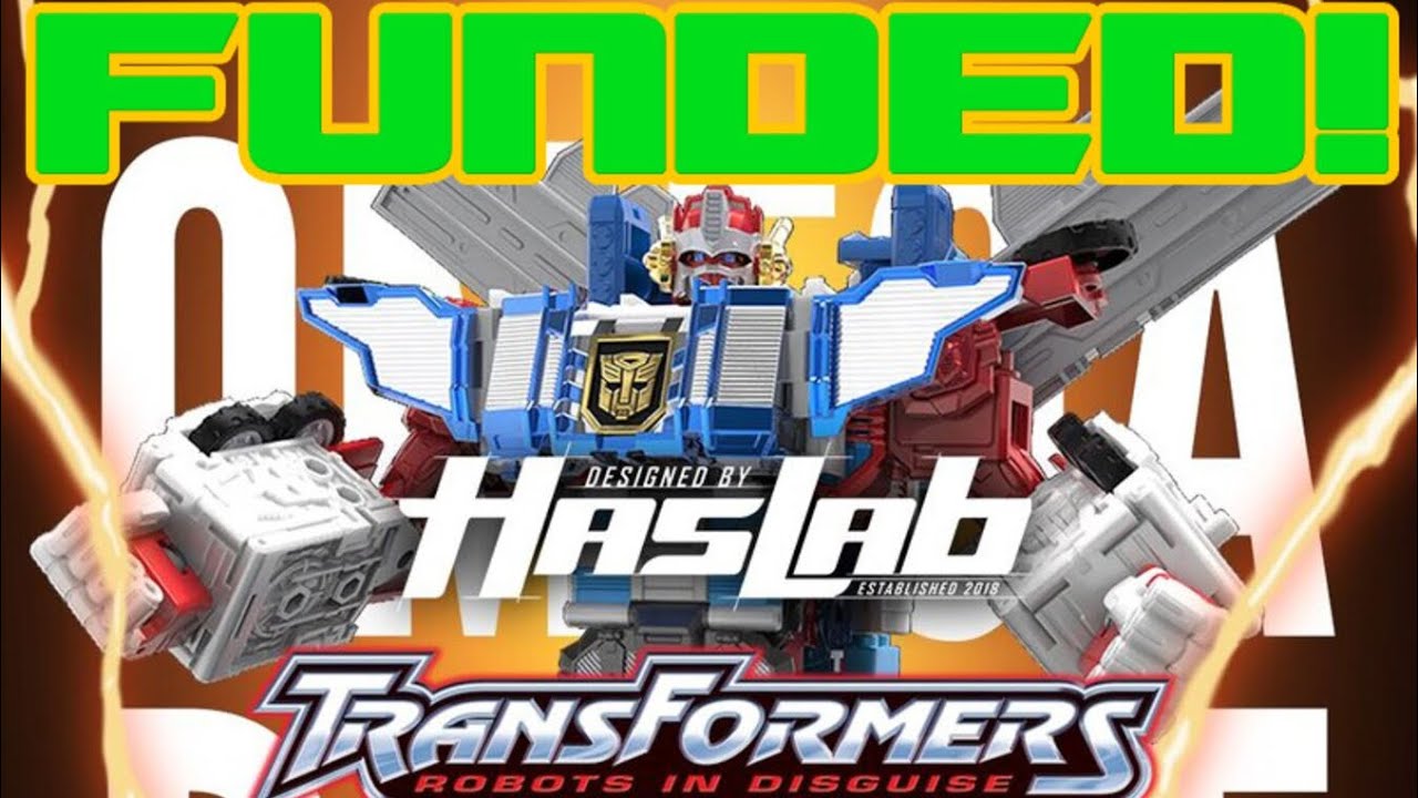 New transformers news FUNDED! HasLab Omega Prime  next is the tiers unlocking