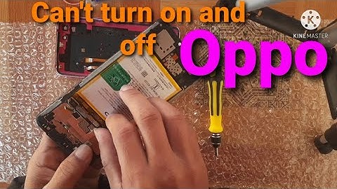 How to replacement Oppo F5 6GB power on/off เปลี่ยนปุ่มเปิดปิด