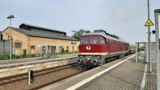 ELBTALEXPRESS: Im Retroschnellzug ins Elbsandsteingebirge. Aschersleben - Bad Schandau / Teil 1