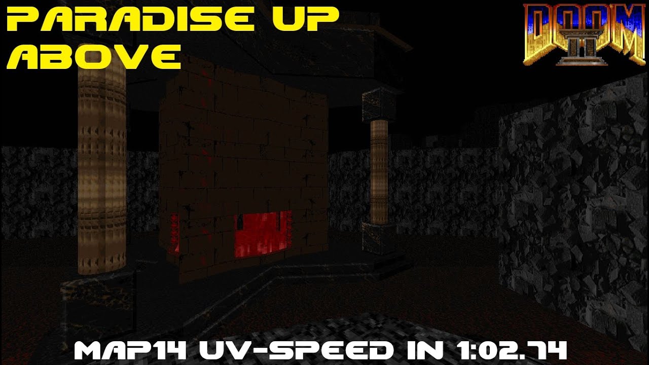 Paradise Up Above [Doom II] MAP14 UV-Speed in 