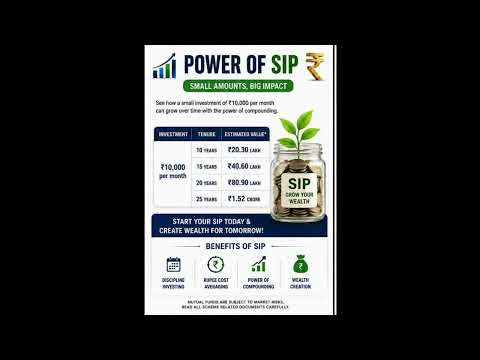 ₹10,000 की SIP से ₹1.5 करोड़! जानिए Power of SIP और Compounding का जादू