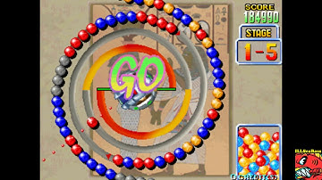 Puzz Loop [Stage Mode] [puzzloop] [MAME] 257,240