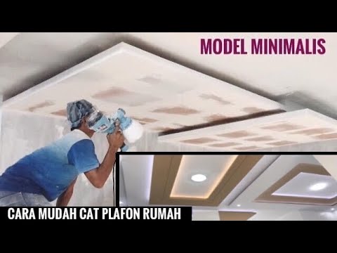 Video: Cara mengecat plafon agar tidak gusar