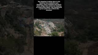 Debris dumping inside SGNP eco-sensitive zone sparks land grab allegations #shorts #shortvideo