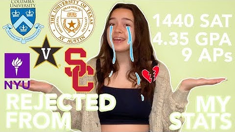 I Got Rejected From Every College I Applied To *not clickbait*