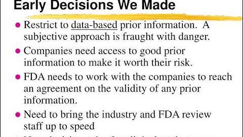 Bayesian Statistics at the FDA:  The Pioneering Experience with Medical Devices