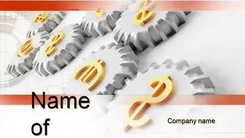 Working Money PowerPoint Template