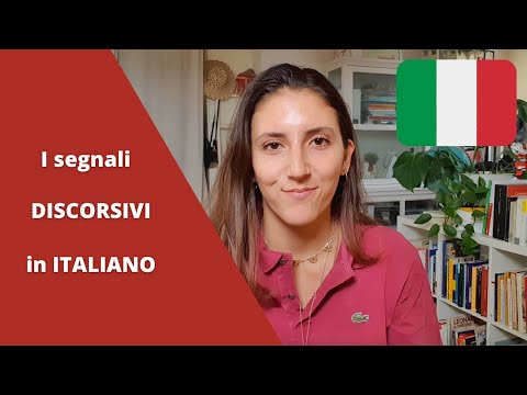 I segnali discorsivi in ITALIANO | The discursive signals in Italian