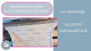 Tricot Machine Créez Des Reliefs Incroyables Avec Le Vanisage Plating Sur Silver Reed Sk280