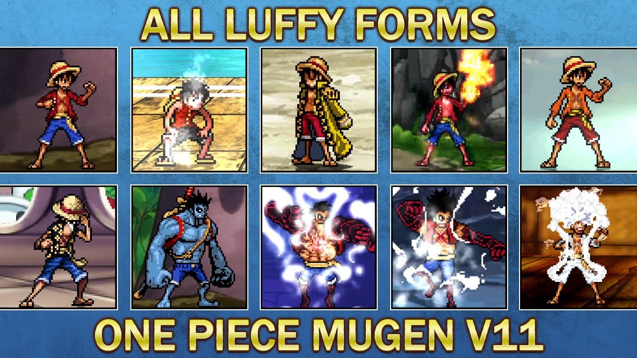One Piece MUGEN V11 - 160 Characters [DOWNLOAD] 