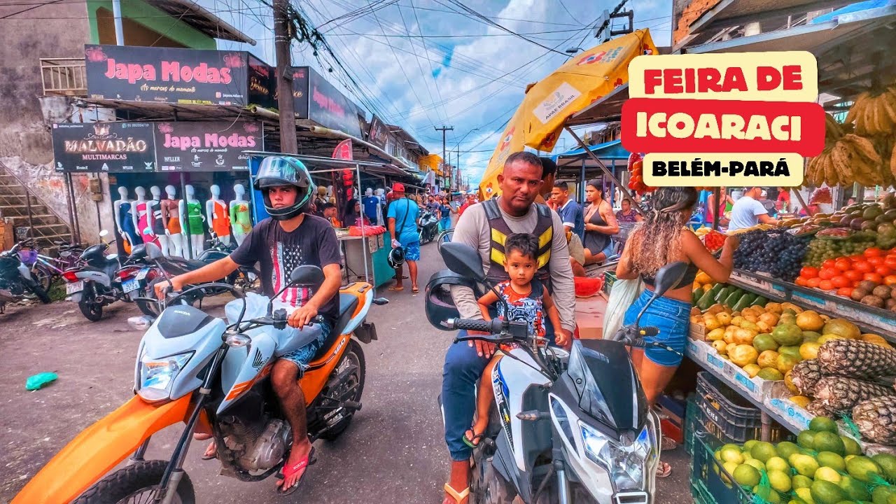 Feira de Icoaraci - Quase 1Km De Extensão! 😱 O Maior Mercado de Belém?