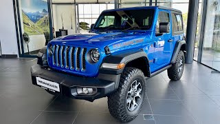 JEEP WRANGLER RUBICON 2024 OFF-ROAD 4X4 - EXTERIOR AND INTERIOR DETAILS