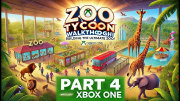 Zoo Tycoon Walkthrough 🦁 Building the Ultimate Zoo! (Part 4 | Xbox One)