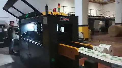 CHM A4-5 pockets with 5 rolls copy paper fully Automatic Sheeting & Ream Wrapping &Strapping machine