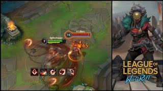 Champion ability showcase : Ambessa | League of legends : Wildrift