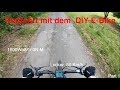 Wir testen unser DIY E-Bike mit Bafang MidDrive 1600 Watt/160N.M|eBike Channel|Part 1