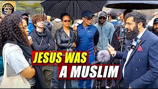 Jesus Was A Muslim! Lady & SMile2Jannah Speaker's corner