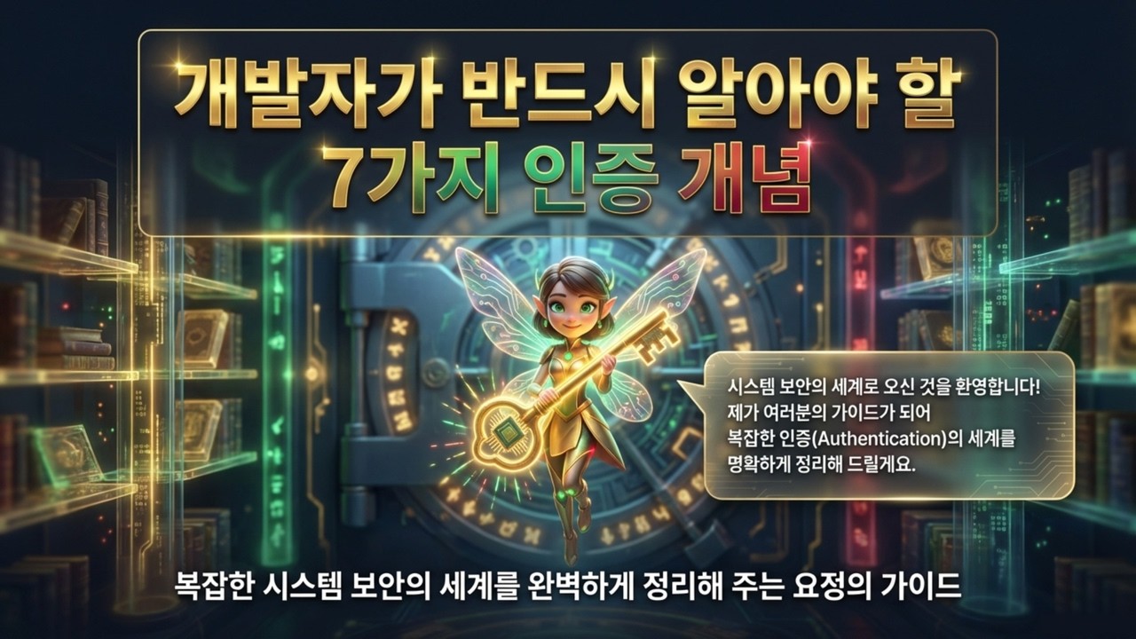 ⁣신입부터 시니어까지! 개발자가 반드시 알아야 할 7가지 인증·인가 완벽 가이드 | 세션 vs JWT, OAuth 2.0 vs OIDC? 7가지 인증 메커니즘