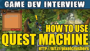 Unity Interview with PixelCrusher - How to use Quest Machine