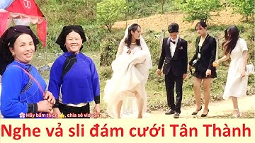Có nhiều cặp đôi hát sli ở đám cưới Tân Thành