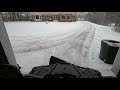 2021 Cforce 800 plowing snow