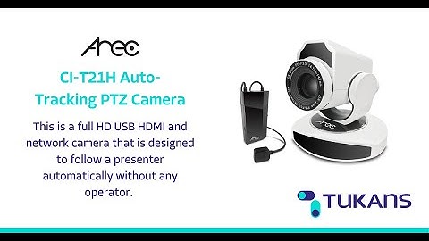 Unboxing the Auto Tracking PTZ Camera from AREC