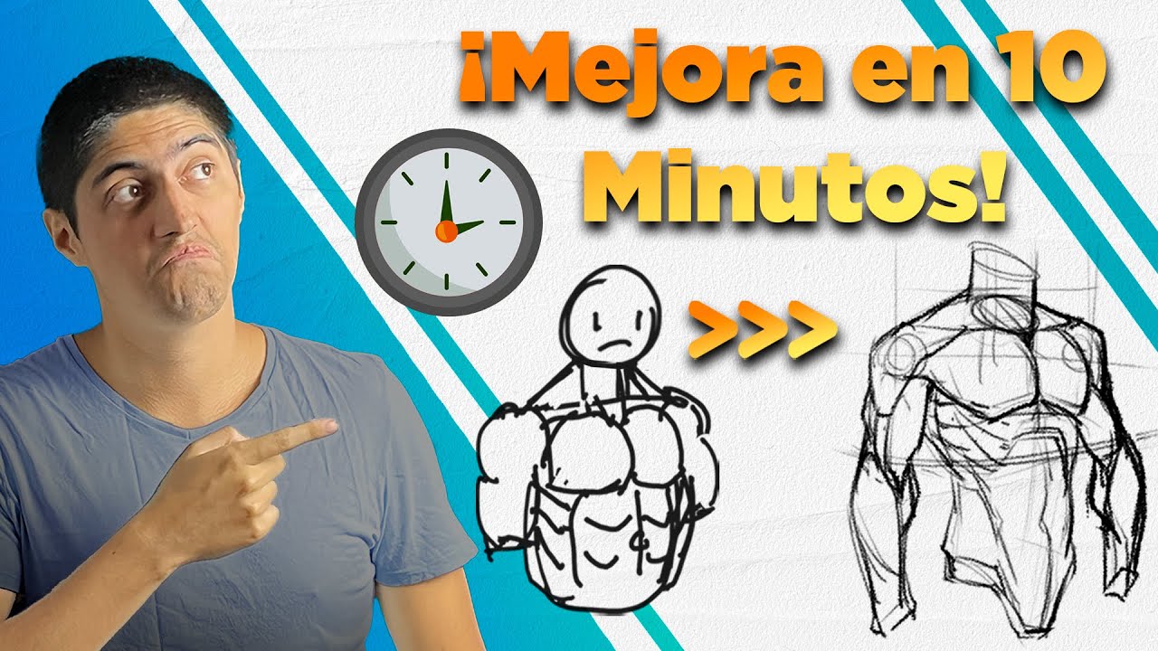 Mejora Tus Dibujos En Solo 10 Minutos | Anatomía Del Torso