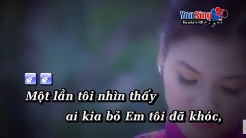 TÔI KHÓC CHO EM AI KHÓC CHO TÔI KARAOKE | LÂM CHẤN HUY KARAOKE | BEAT GỐC CÓ BÈ