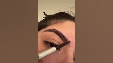 My eyebrow routine