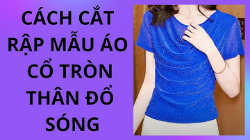Bí quyết để cắt rập mẫu áo đổ sóng đẹp  mà không phải ai cũng biết /design shits /JULY TEACH SEWING