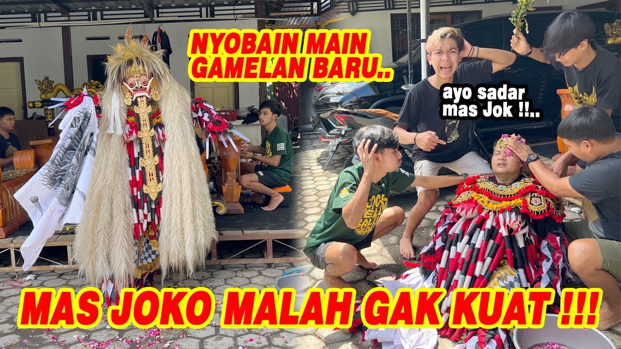 NYOBAIN GAMELAN BARU !! Gak taunya mas Joko malah jadi begini..