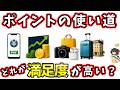 クレジットカードのポイントはどれが満足度が高まる?