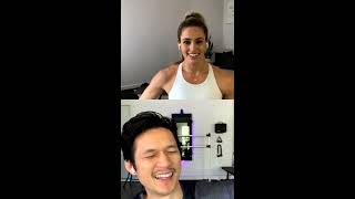 Neou Presents Fit-A-Thon with Harry Shum Jr. on April 23rd, 2020 (IG Live).