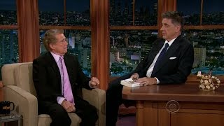 Late Late Show with Craig Ferguson 11/19/2012 Regis Philbin, Katie Aselton