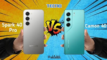 Tecno Spark 40 Pro vs Camon 40 (4G)🔥