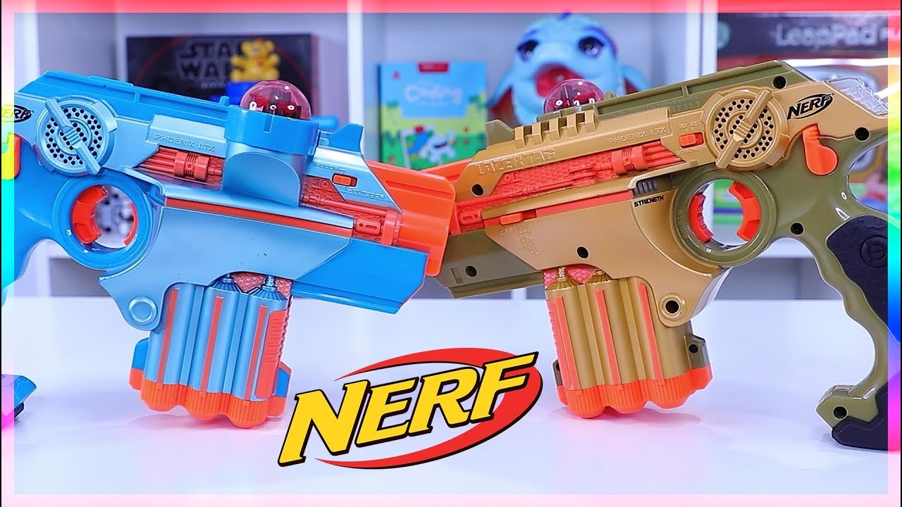 nerf laser tag set