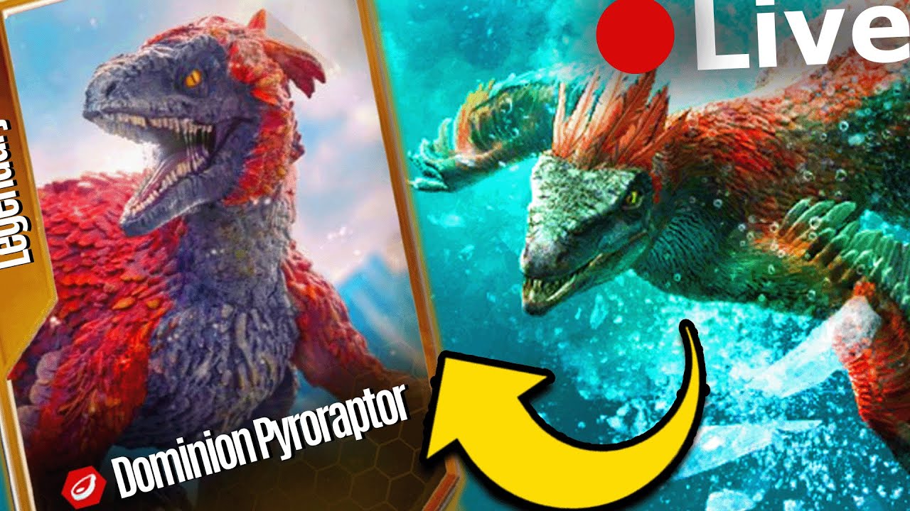 🔴LIVE | NEW DOMINION PYRORAPTOR GYROSPHERE! - YouTube