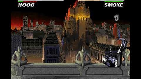 Ultimate Mortal Kombat 3 (SNES) Noob Saibot Infinity Combo 1