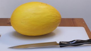 How to Eat Canary Melon | Taste Test