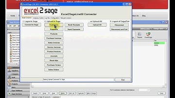 Excel2Sage: How to import Customers into Sage 50 from Excel