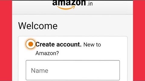 How To Create Amazon App Account in Android